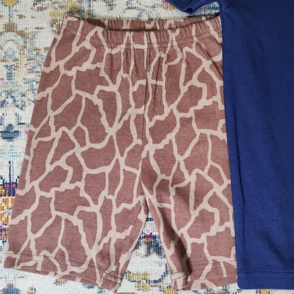 Gymboree, Giraffe Summer Short Set, sz 6 - Picture 4 of 10